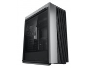 DEEPCOOL -CL500 4F- ATX Case, with Side-Window (full sized 4mm thickness) Magnetic, without PSU, Pre-installed: 4x A-RGB Fans (3x Front 120mm + 1x Rear 120mm), PWM Fan Hub, Adjustable GPU Stand, 1x Audio, 2xUSB3.0, Black